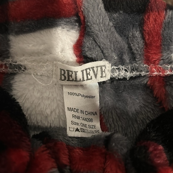 Polyester Pajama Pants - One Size - Picture 3 of 3